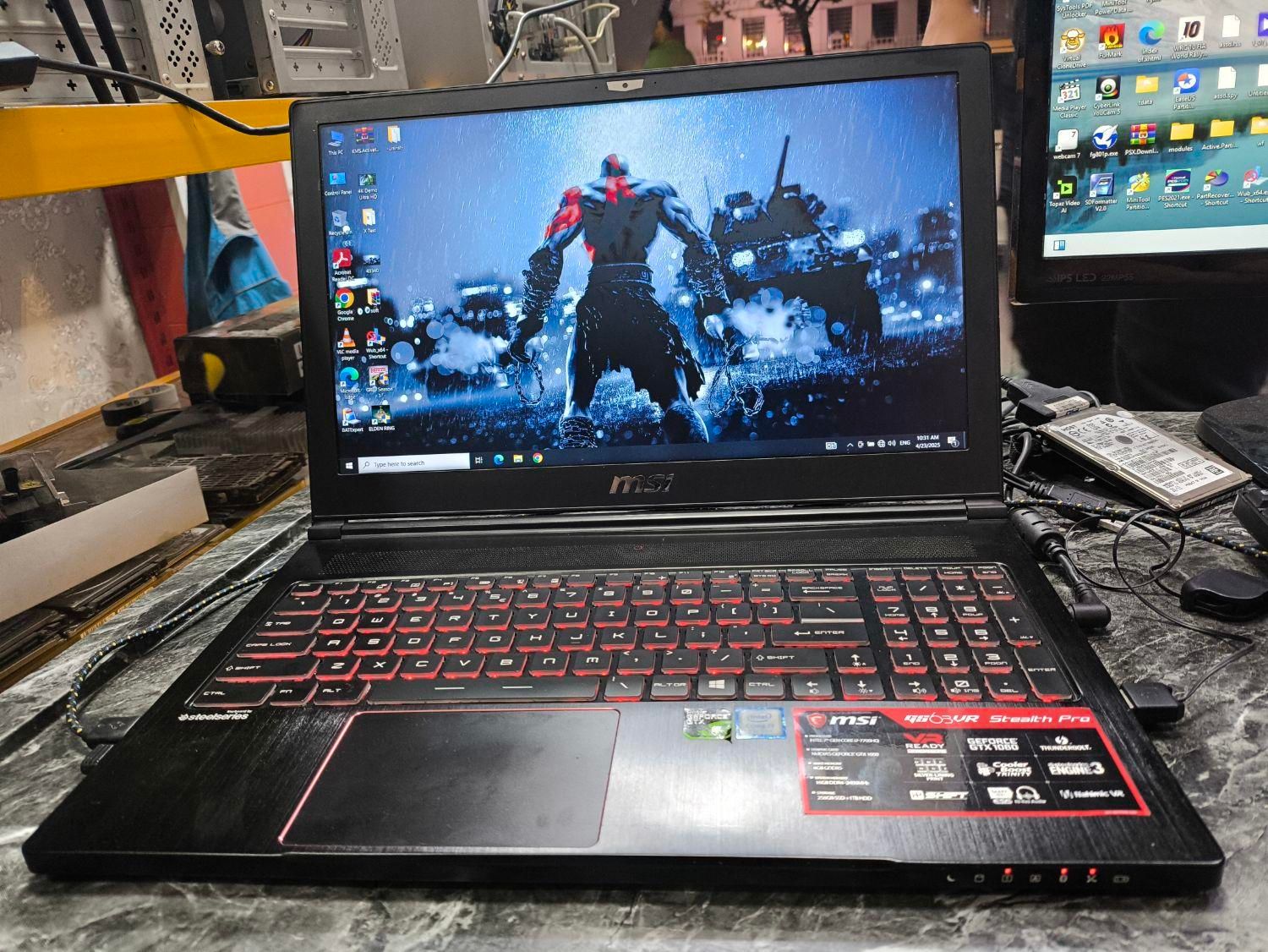 لپ تاپ گیمینگ msi گرافیک6|رایانه همراه|بجنورد, |دیوار