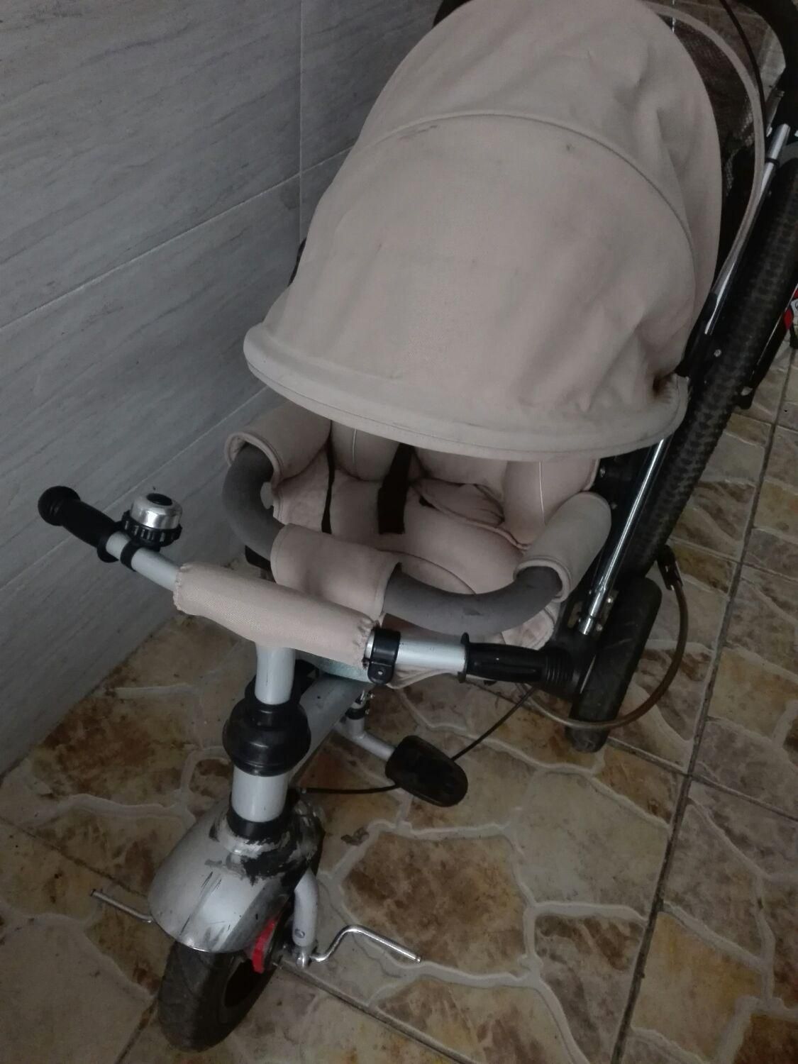 سه چرخه خارجی به رنگ کرمی|دوچرخه، اسکیت، اسکوتر|تبریز, |دیوار