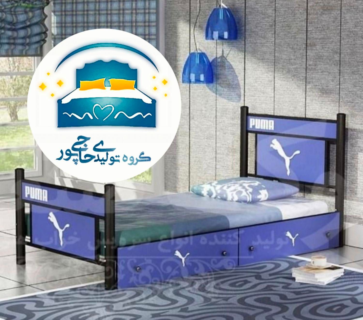 تخت خواب یک نفره حاجی پور(تختخواب۱یکنفره)تشک سهراب|تخت و سرویس خواب|مشهد, حسینآباد|دیوار