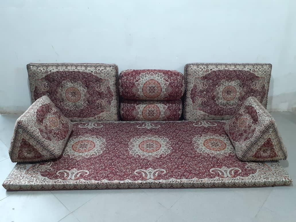 فروش ست کامل پشتی ترمه کاشان|پشتی|تبریز, |دیوار