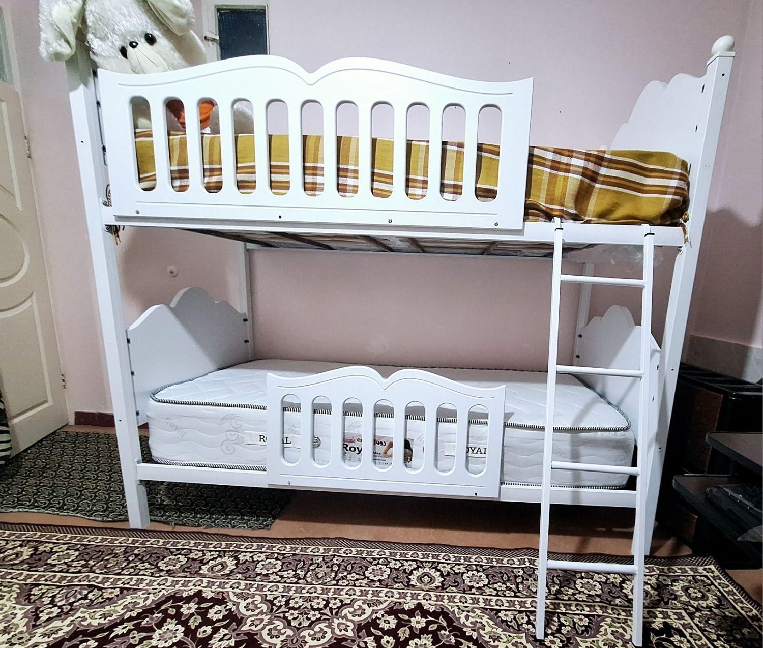 تخت خواب بچه ۲طبقه نوجوان|تخت و سرویس خواب|قزوین, |دیوار