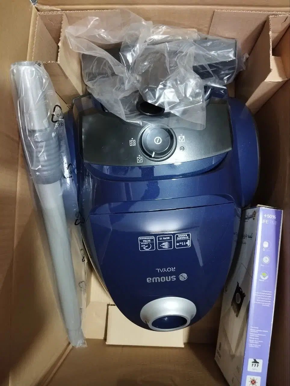 جارو برقی کیسه دار اسنوا مدل رویال 2100 وات|جاروبرقی، جارو شارژی، بخارشو|مشهد, خواجه ربیع|دیوار