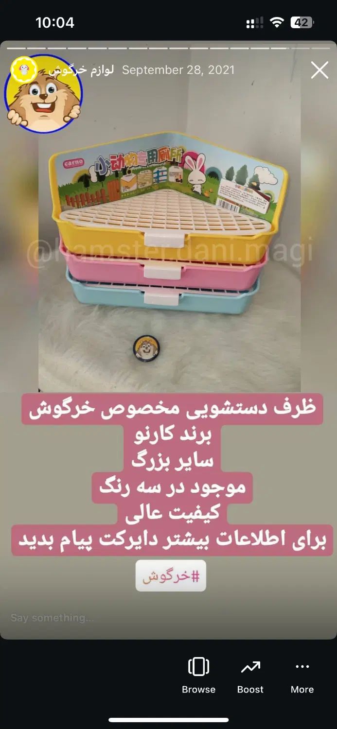 قفس توپ همستر شن حمام غذای مخصوص جوندگان|لوازم جانبی حیوانات|تهران, آرژانتین|دیوار