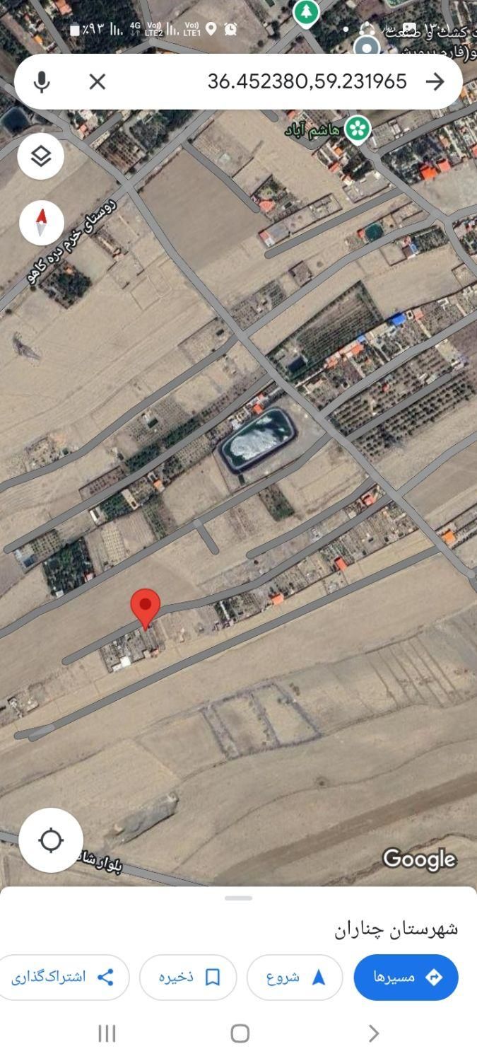 باغ کاهو با آب|فروش خانه و ویلا|گلمکان, |دیوار