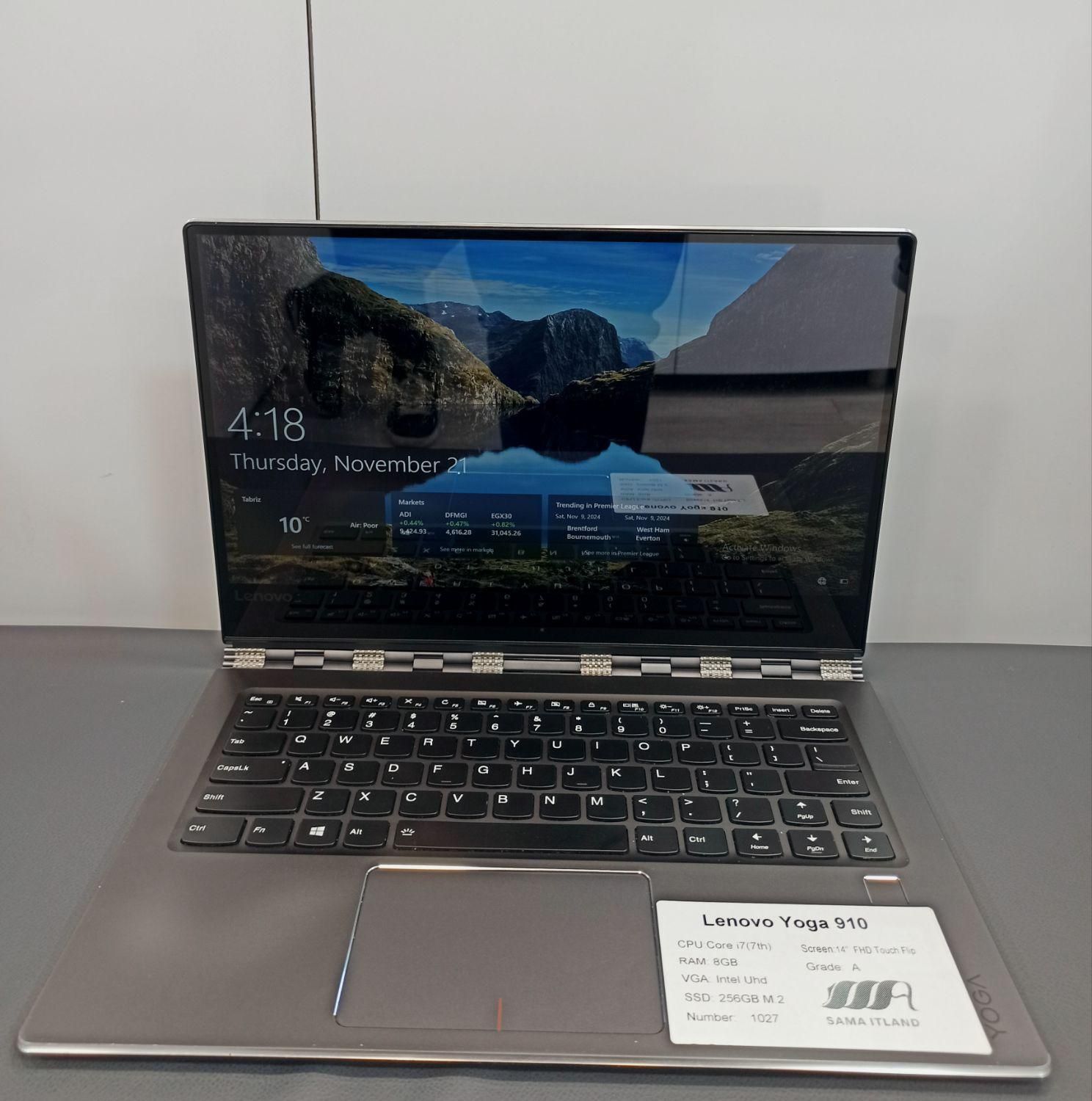 لپ تاپ لنوو خانگی Lenovo Yoga 910  (Off)|رایانه همراه|تهران, میدان ولیعصر|دیوار