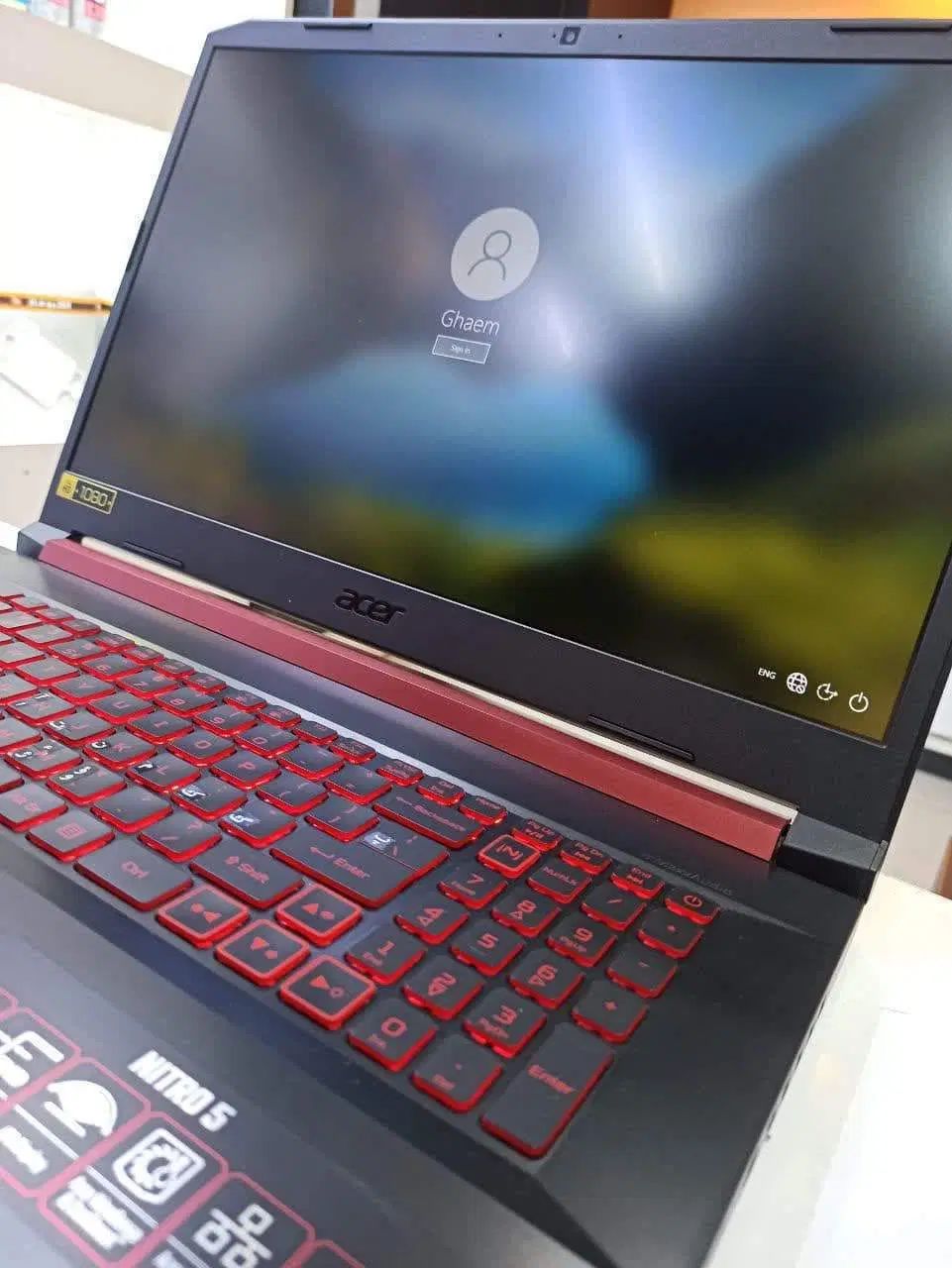 لپتاپ گیمینگ اقتصادی Acer NITRO5|رایانه همراه|نجف‌آباد, الله اکبر|دیوار