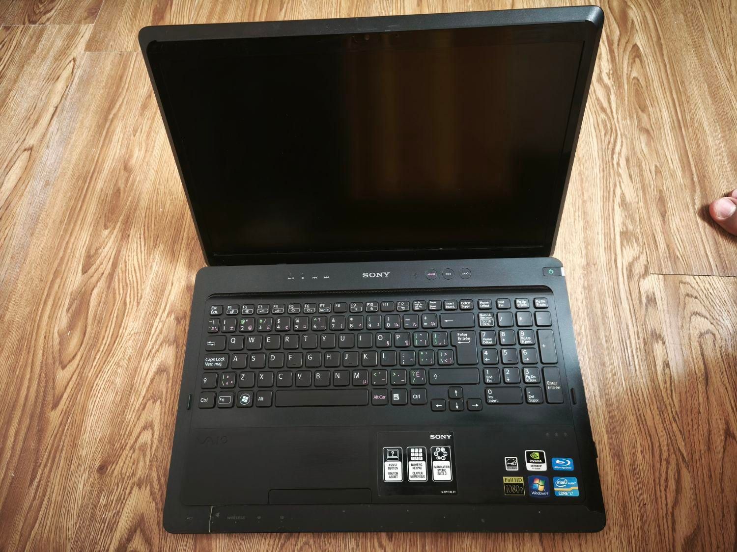 لپتاپ Sony Vaio|رایانه همراه|کرج, حصارک بالا|دیوار