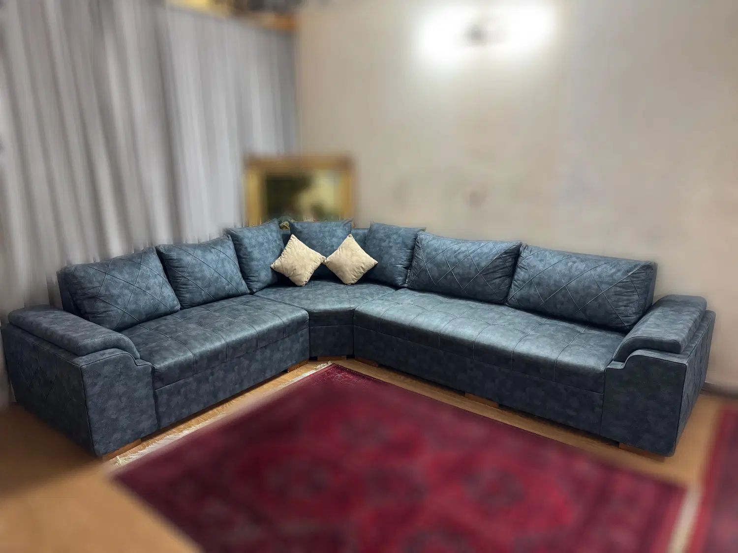 مبل ال ۷ نفره|مبلمان خانگی و میز عسلی|تهران, اقدسیه|دیوار