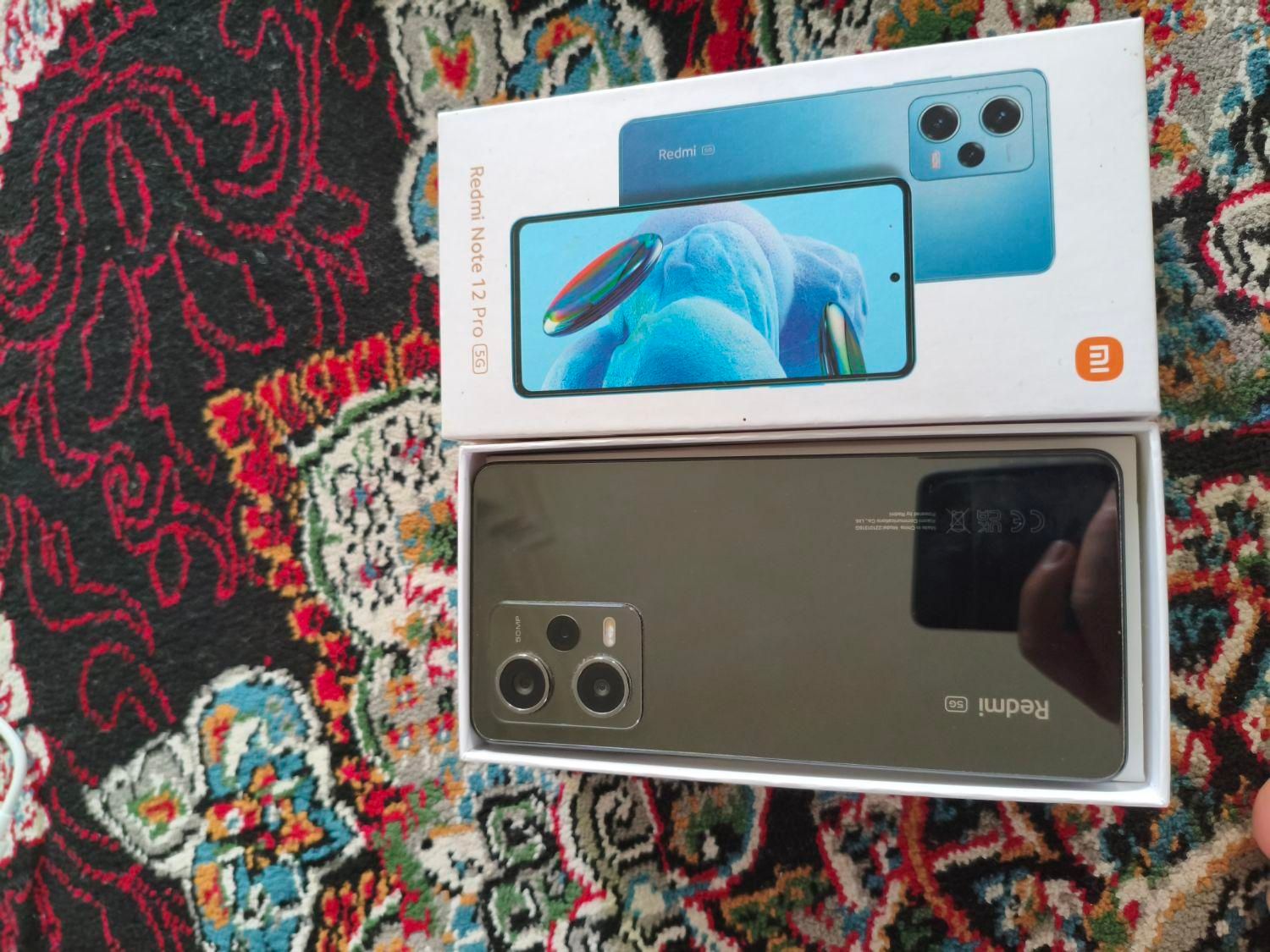 شیائومی Redmi Note 12 Pro با حافظهٔ ۲۵۶ گیگابایت|موبایل|رشت, رشتیان|دیوار