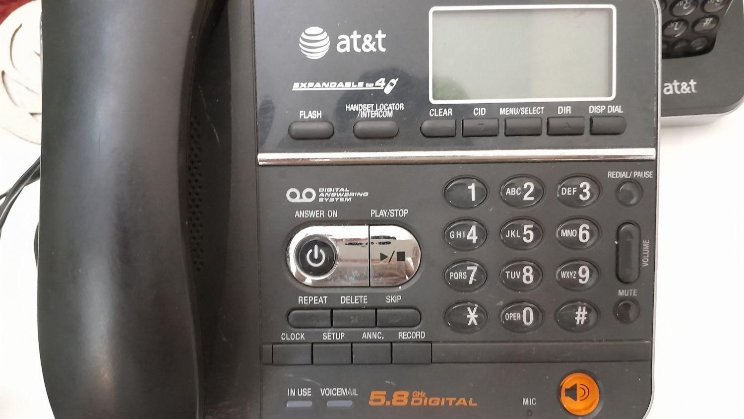 تلفن پیغام گیر  at&t|تلفن رومیزی|تهران, دربند|دیوار
