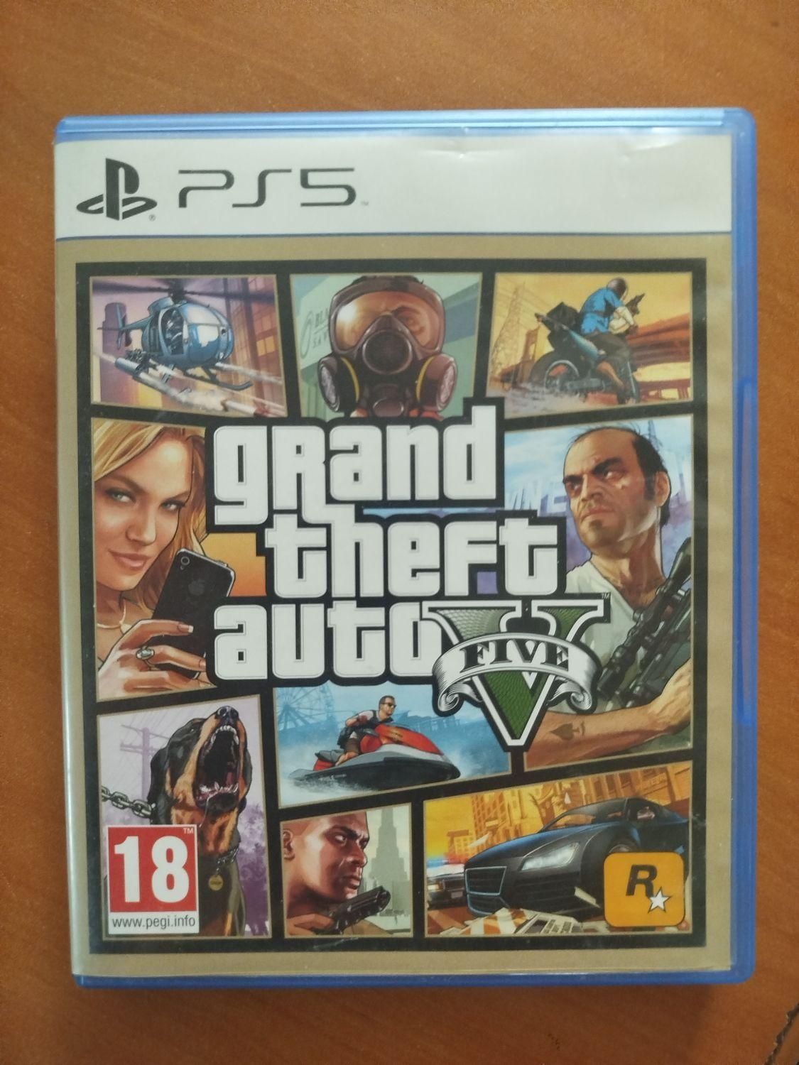 دیسک بازی GTA v جی تی ای وی|کنسول، بازی ویدئویی و آنلاین|مشهد, صیاد شیرازی|دیوار