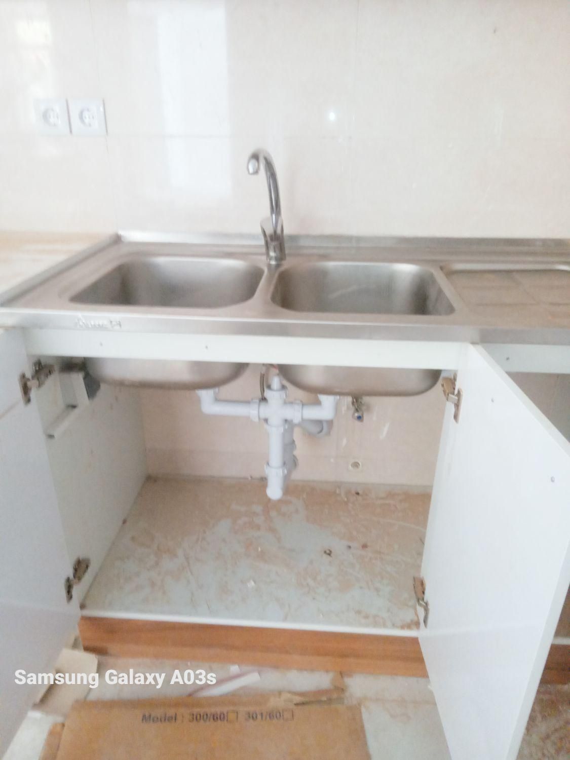 لوله کشی ونصب شیرالات ضرفشوی روشویی|خدمات پیشه و مهارت|اهواز, کوی باهنر|دیوار