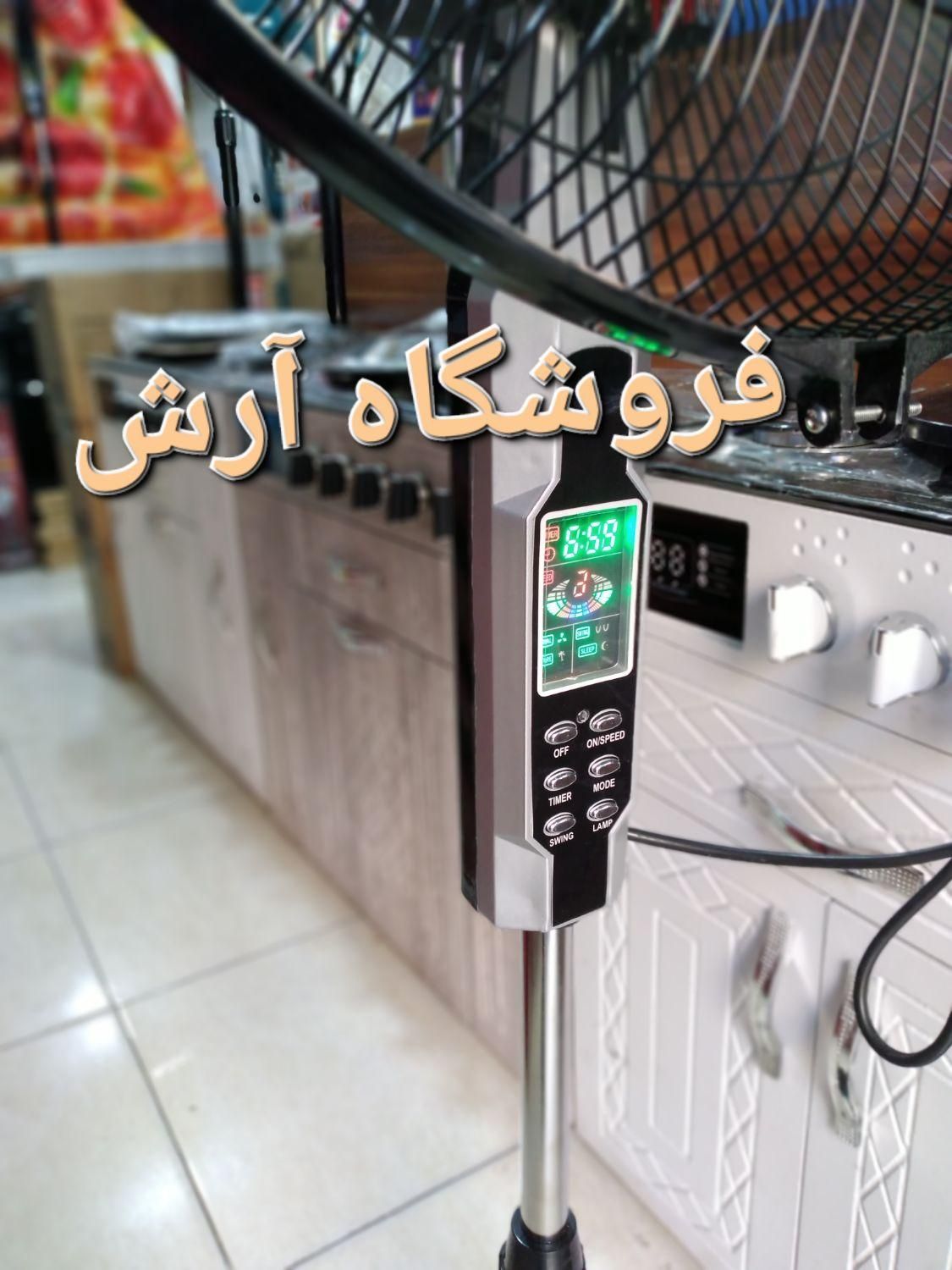 پنکه ایستاده دیجیتالی کنترل دار ریموت دار p8657|پنکه و تصفیه‌کنندهٔ هوا|تهران, جی|دیوار