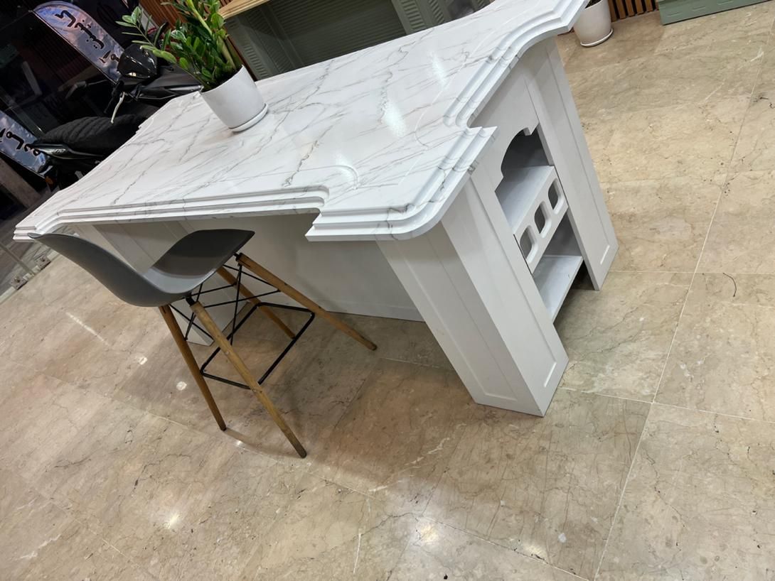 جزیره ۲ متری سفید سوپرمات میزناهارخوری و کابینت|مصالح و تجهیزات ساختمان|شهریار, شهریار|دیوار