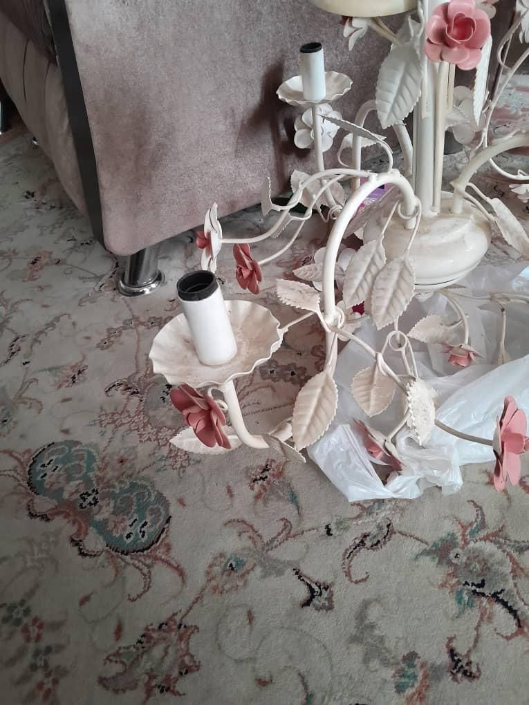 لوستر|لوستر و چراغ آویز|کرج, کوی کارمندان شمالی|دیوار