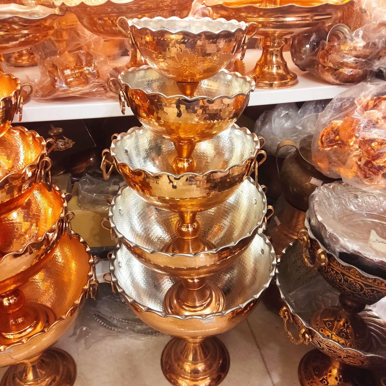 آجیل خوری/میوه خوری/نانو/تولیدی کویر مس|ظروف سرو و پذیرایی|یزد, |دیوار