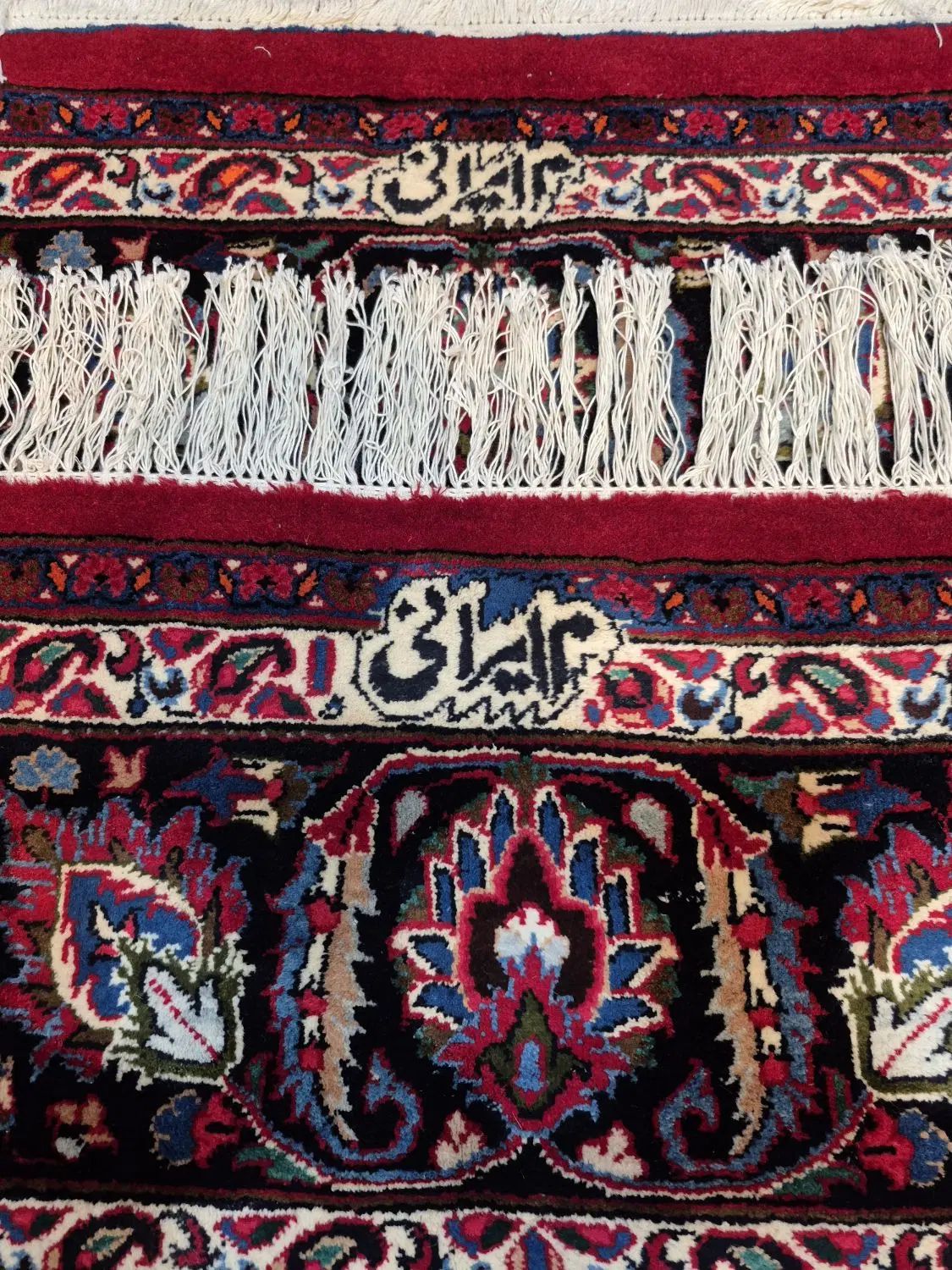فرش دستباف ۱ جفت ۹ متری مارکدار. گالری فرش ایران|فرش|مشهد, حجت|دیوار