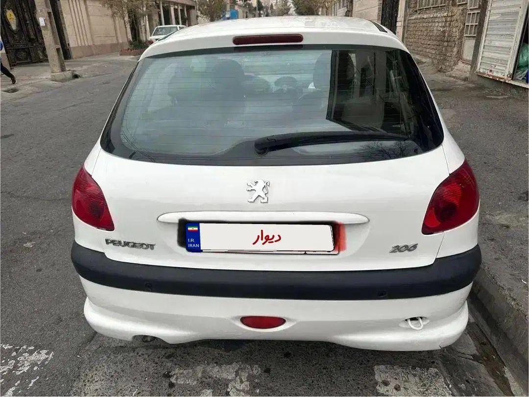 پژو 206تیپ 5مدل 94|خودرو سواری و وانت|تهران, بیسیم|دیوار
