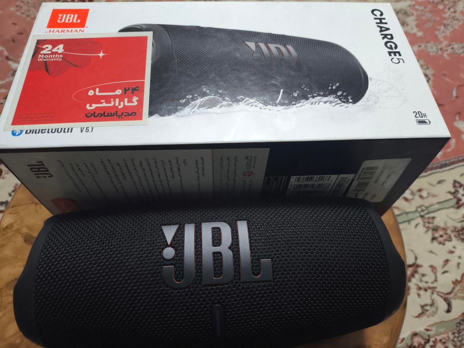 اسپیکر JBL Charge 5 با گارانتی شرکتی|پخش‌کننده همراه|اصفهان, ملک‌شهر|دیوار