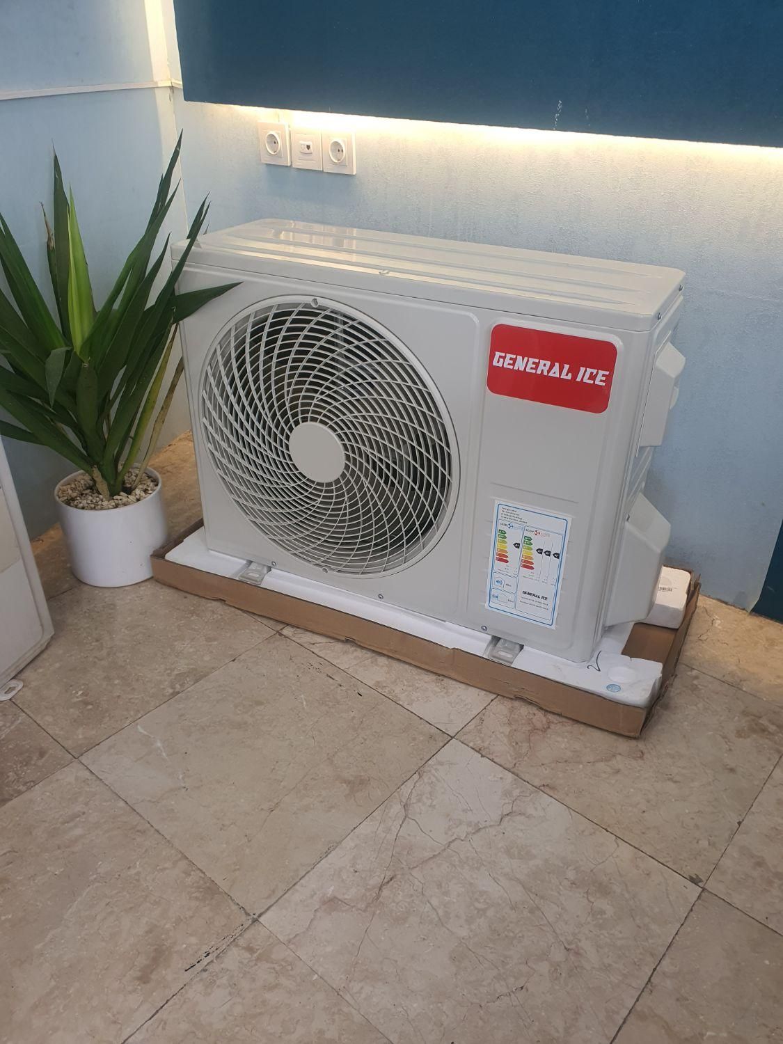 کولرگازی جنرال GENERAL ICE دو منظوره سرمایش گرمایش|کولر گازی و فن‌کوئل|مشهد, نرگس (شهرک غرب)|دیوار