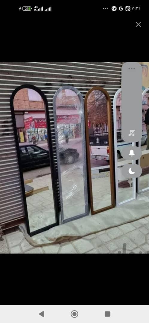 آینه قدی آبی صدفی|آینه|سقز, |دیوار