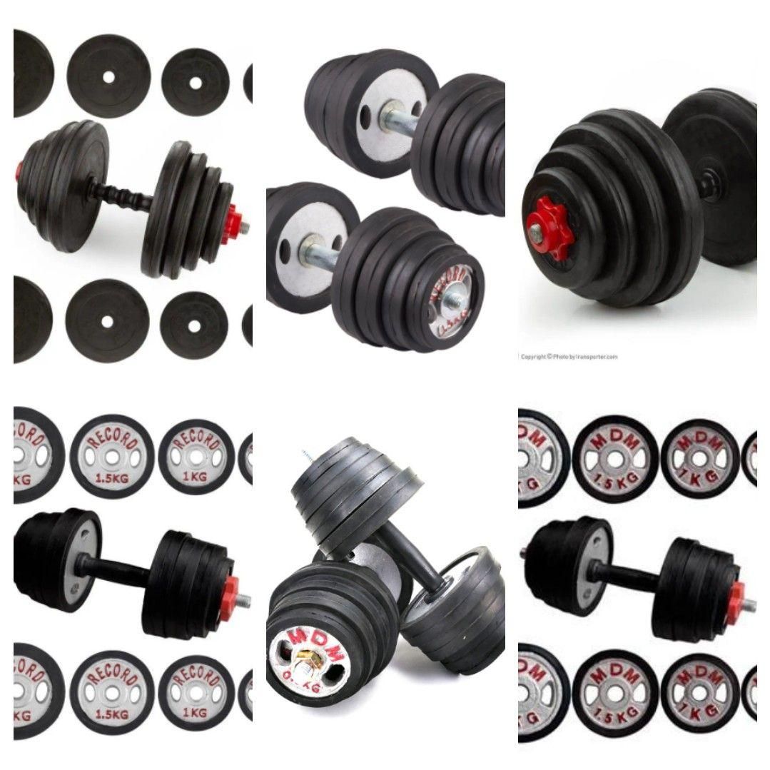 فروش انواع وزنه هالتر دمبل میز پرس دسته دمبل|تجهیزات ورزشی|مشهد, شهید آوینی|دیوار