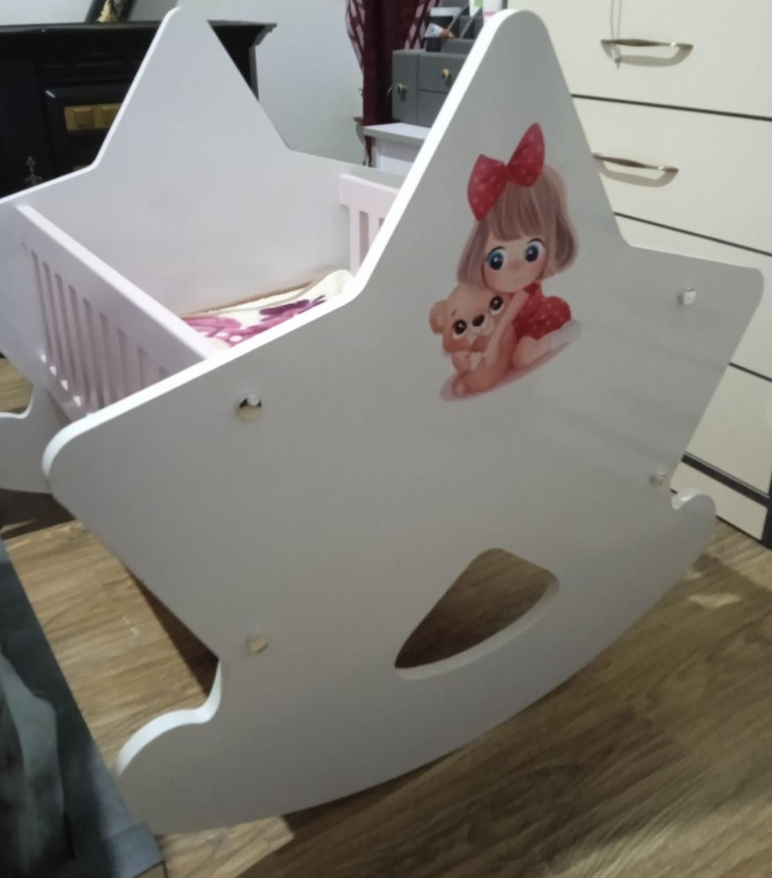 تخت نوزادی نانو|تخت و سرویس خواب|رشت, دیانتی|دیوار