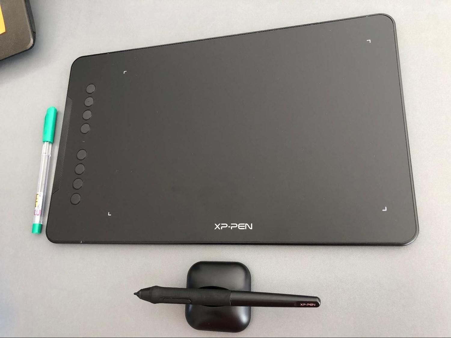 قلم نوری XP-Pen Deco 01 V2 در حد نو + جعبه کامل|قطعات و لوازم جانبی رایانه|گلپایگان, |دیوار