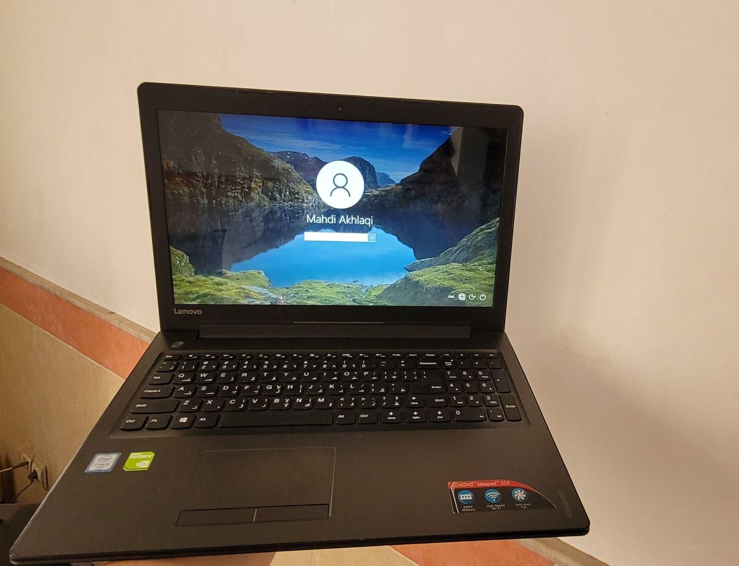 لپ تاپ لنووا ideapad 310|رایانه همراه|قم, دروازه ری|دیوار