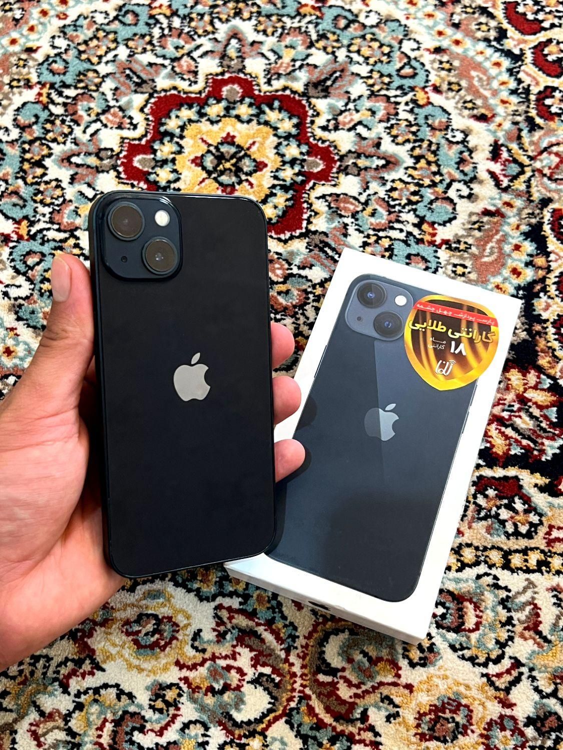 اپل iPhone 13 با حافظهٔ ۱۲۸ با گارنتی باتری 92|موبایل|پردیس, |دیوار