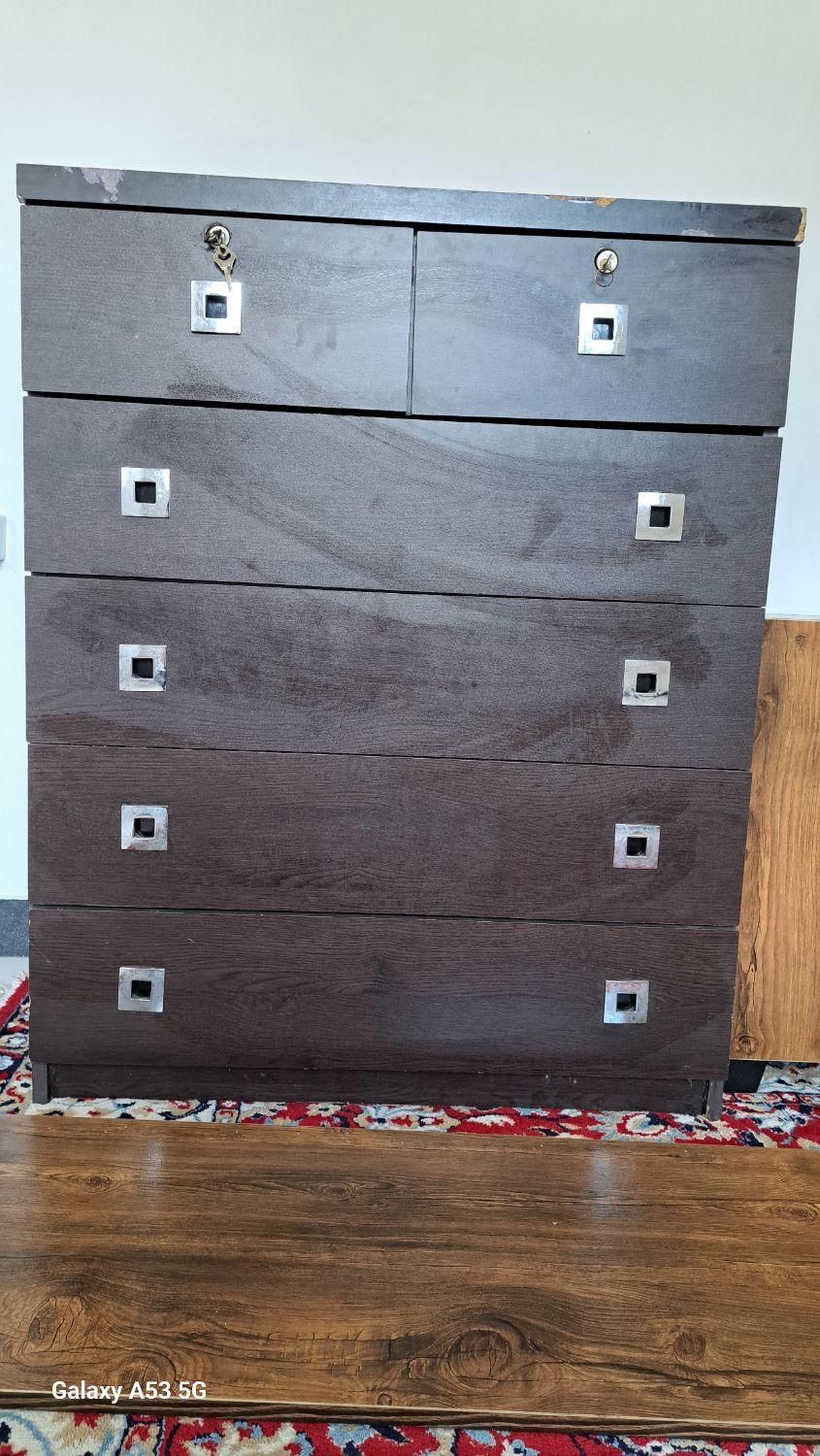 دراور ۵طبقه سالم و محکم|جاکفشی، کمد، دراور|لاهیجان, کوی خزر|دیوار