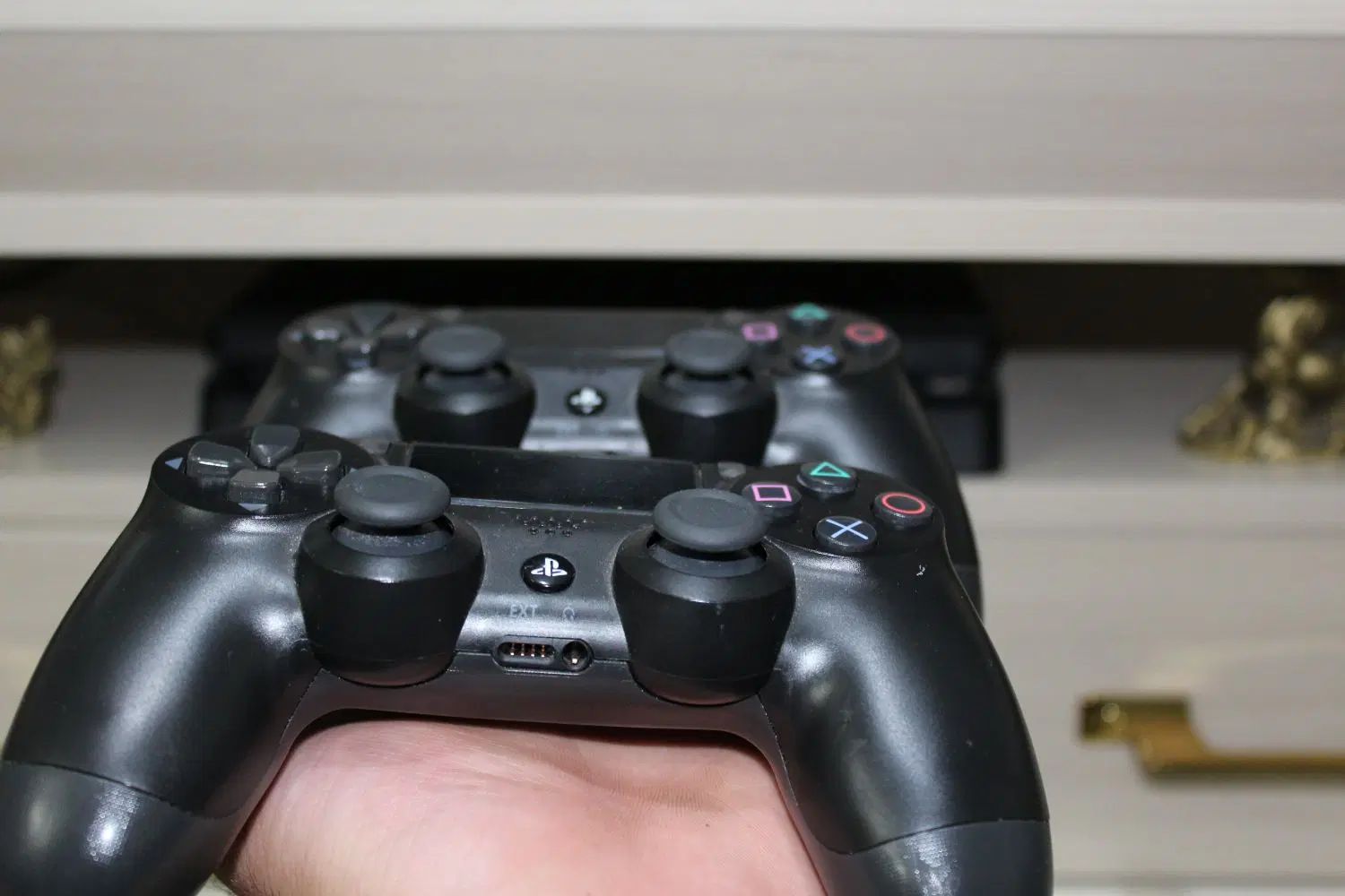 PS4 Slim 500GB کاملاً سالم با دو دسته (کم کارکرد)|کنسول، بازی ویدئویی و آنلاین|تهران, ونک|دیوار