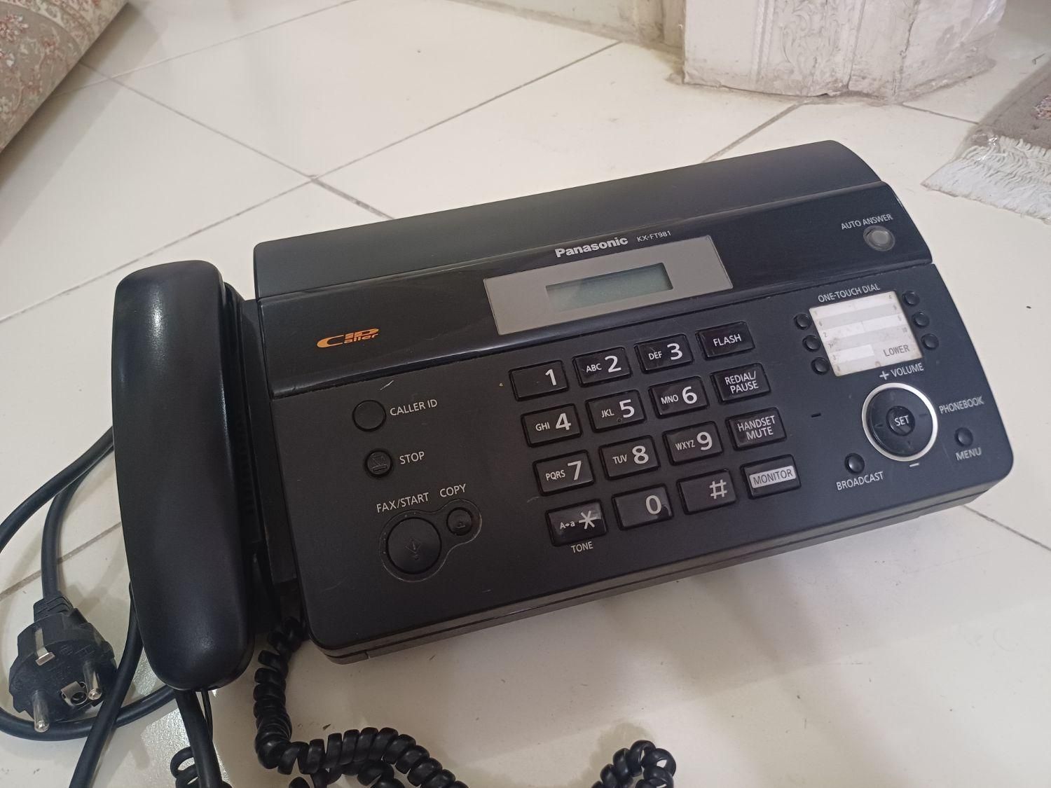 فکس وتلفن پانوسونیک|تلفن رومیزی|پرند, فاز ۶|دیوار