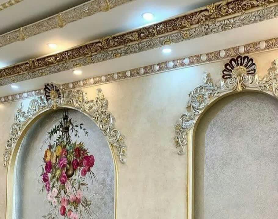 کناف‌ نقاشی پتینه کاغذدیواری آبنما سنگ کاشی آجرگچ|خدمات پیشه و مهارت|کازرون, |دیوار