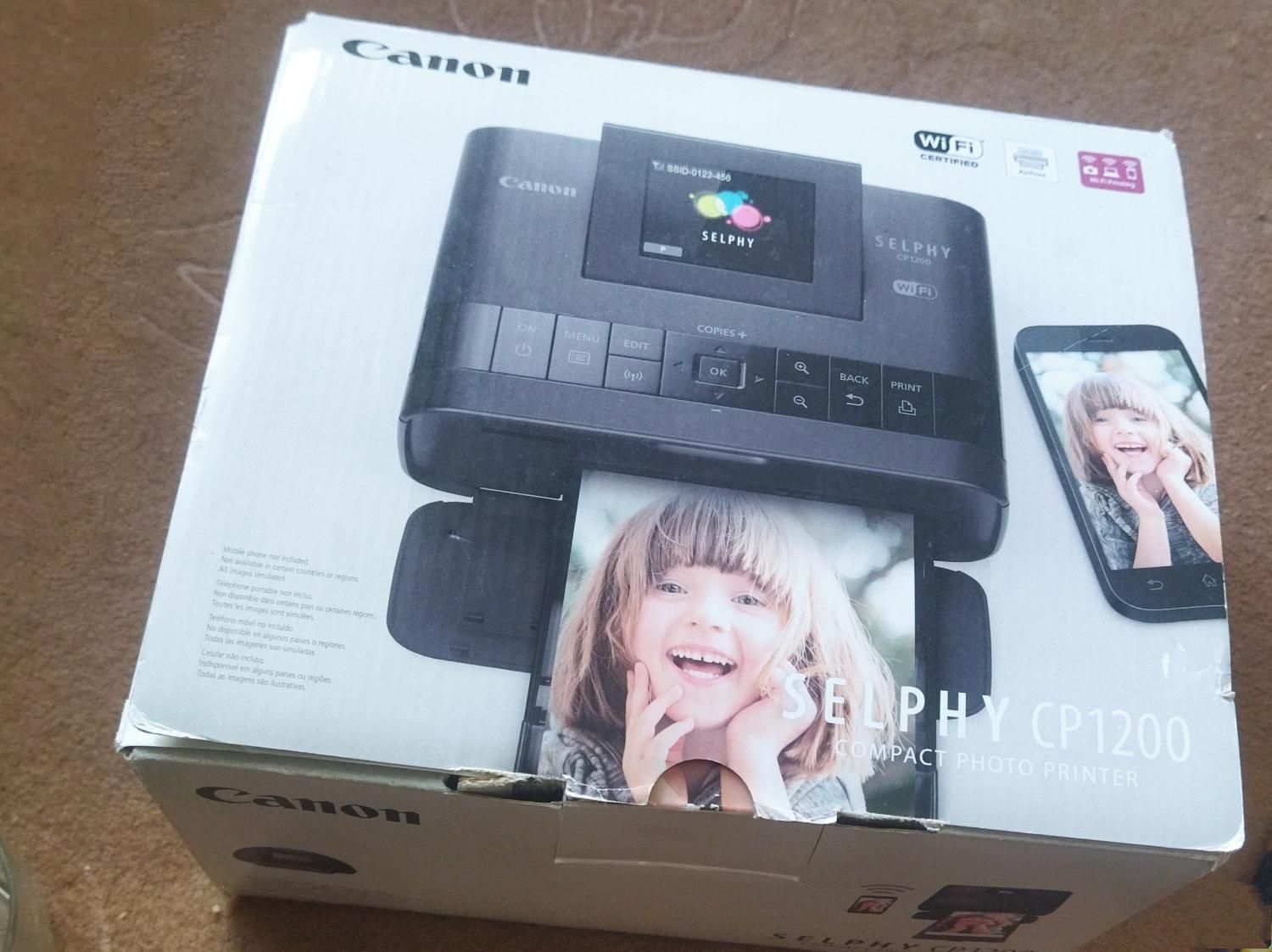 چاپگر عکس کانن cp1200|پرینتر، اسکنر، کپی، فکس|فسا, |دیوار