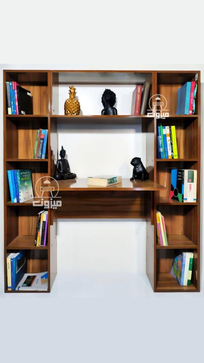 میز تحریر کتابخانه دار مدل تُرنج|میز تحریر و کامپیوتر|تبریز, |دیوار