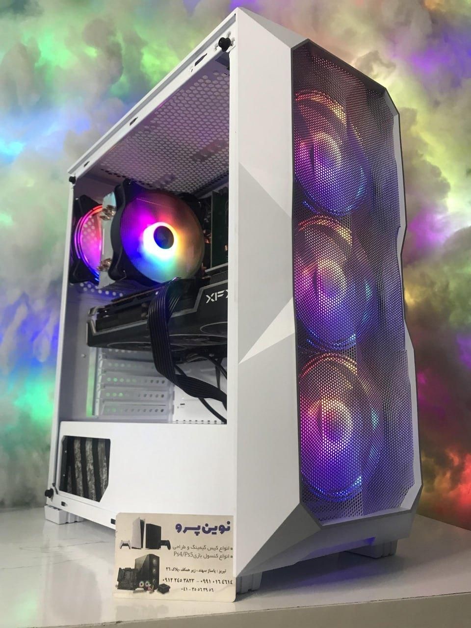 کیس گیمینگ مهندسی آکبندنسل 12/رم16/ 8گرافیک/اقساطی|رایانه رومیزی|تبریز, |دیوار
