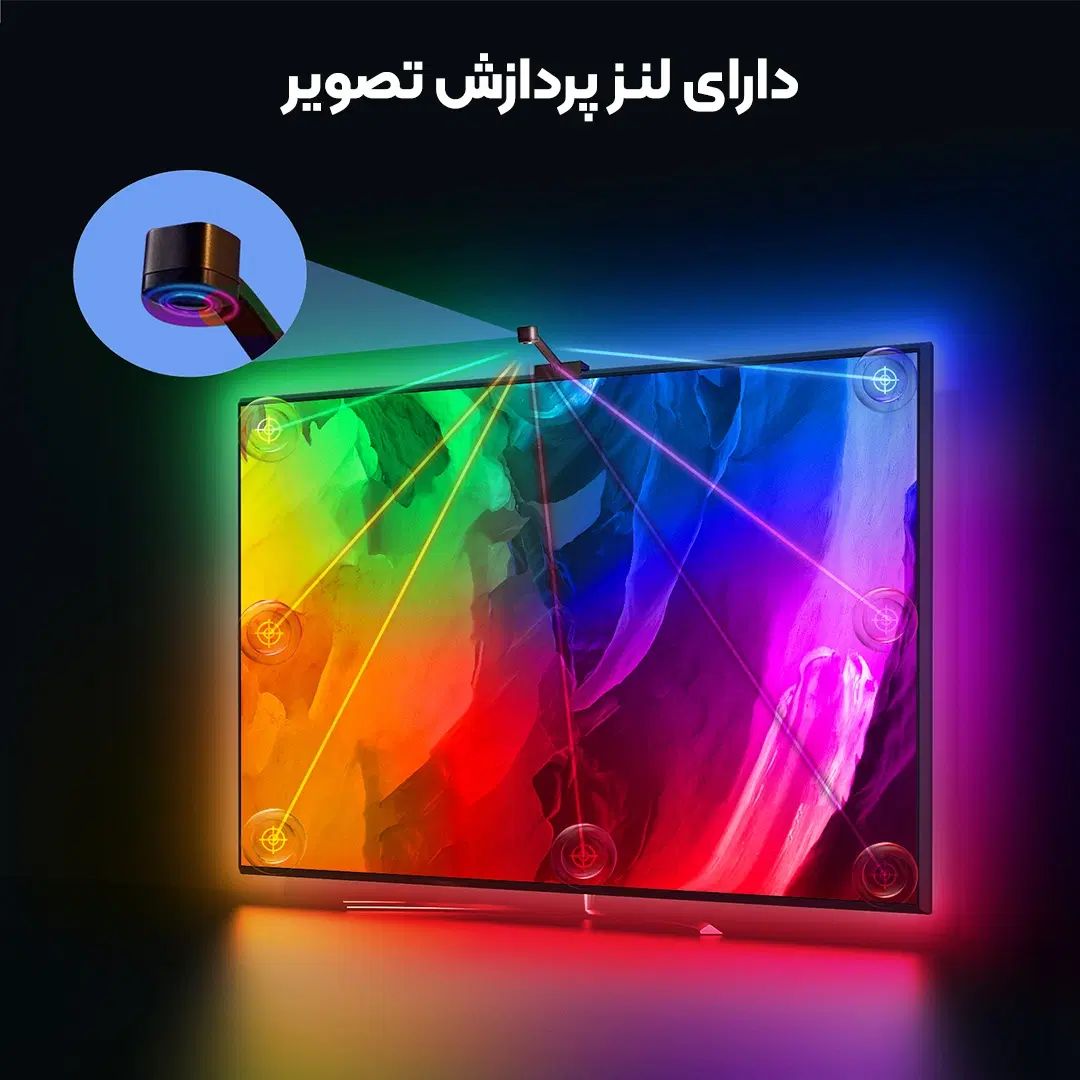ریسه بک‌لایت تلویزیون و مانیتور لنزدار|تلویزیون و پروژکتور|تهران, نیلوفر|دیوار