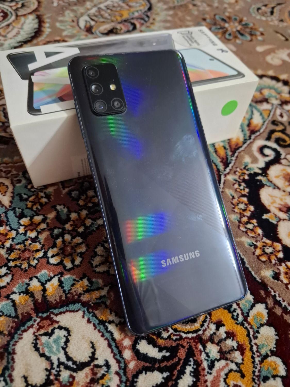 سامسونگ Galaxy A71 ۱۲۸ گیگابایت|موبایل|تهران, قصر فیروزه ۱|دیوار