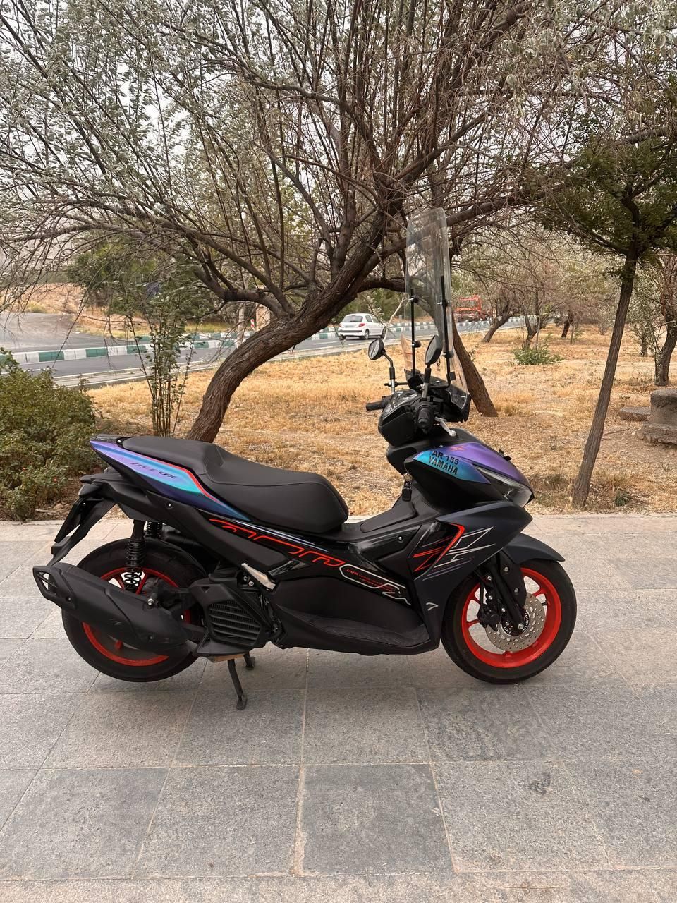یاماها آیروکس(اروکس) اصل نیروموتور yamaha aerox155|موتورسیکلت|تهران, شهران شمالی|دیوار