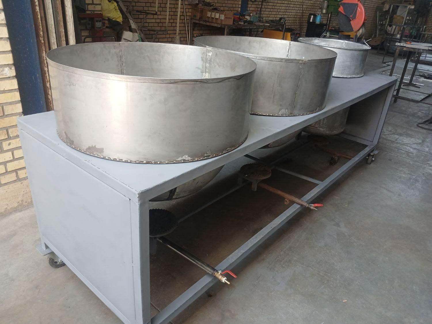 ساخت پاتیل آش و کلیه تجهیزات استیل|ماشینآلات صنعتی|شیراز, شهرک صنعتی|دیوار