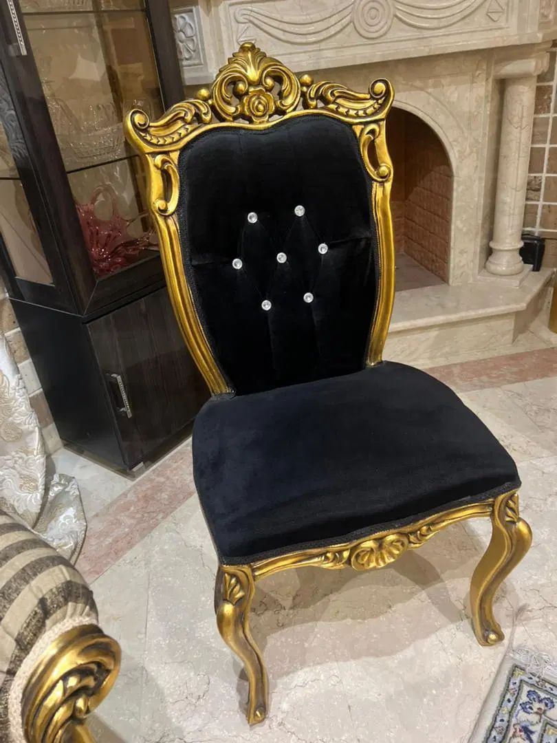 مبل ۹ نفره کلاسیک، میز ناهارخوری ۶ نفره،میز و عسلی|مبلمان خانگی و میز عسلی|کرج, گوهردشت|دیوار