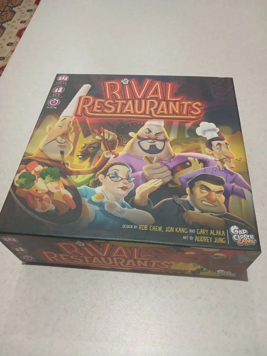 بازی رومیزی (بردگیم) Rival Restaurants|اسباب‌‌بازی|کرج, باغ سیب|دیوار