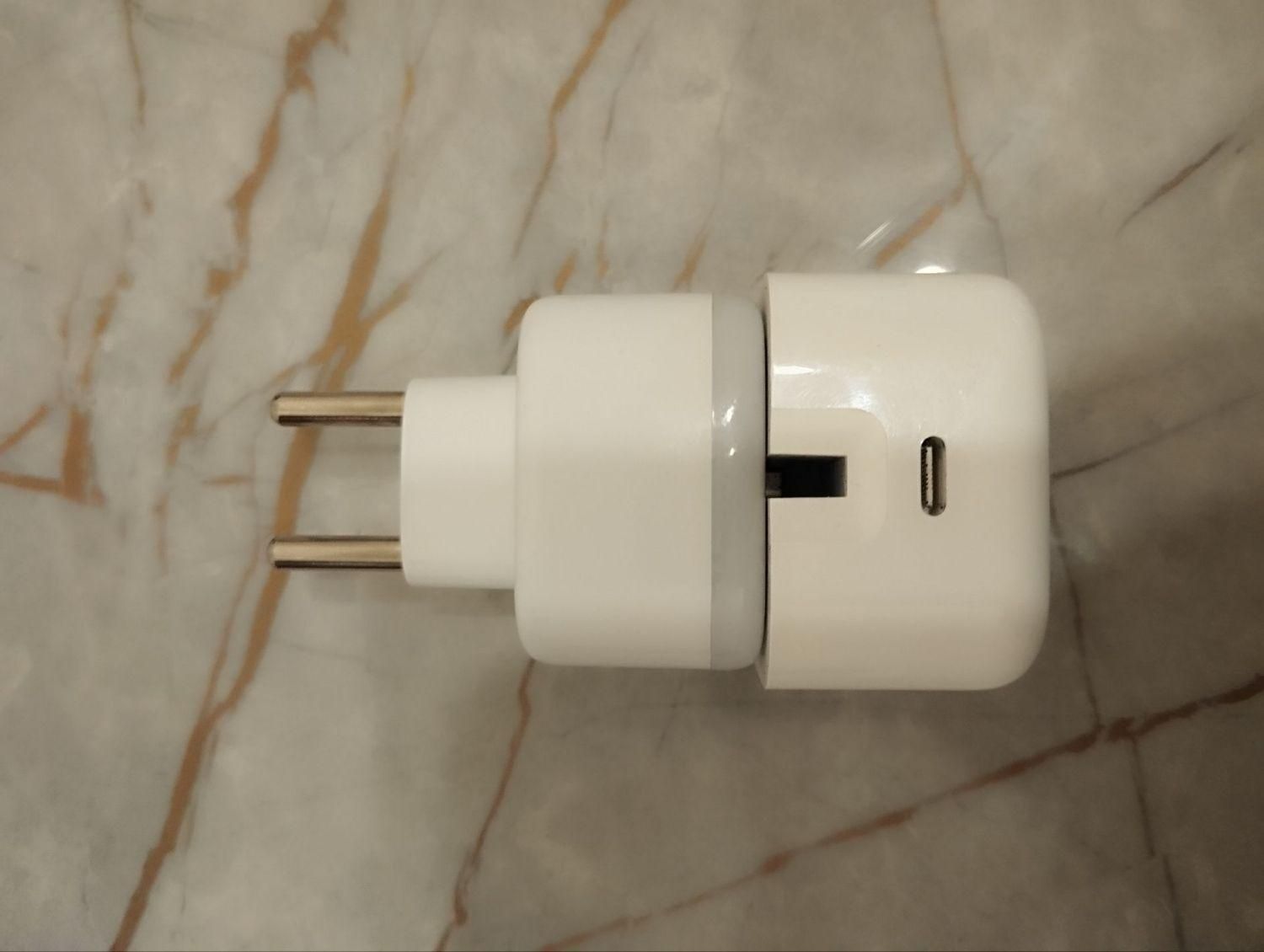 شارژر اورجینال آیفون 20w به همراه قاب|لوازم جانبی موبایل و تبلت|اصفهان, کوی شهید کشوری|دیوار