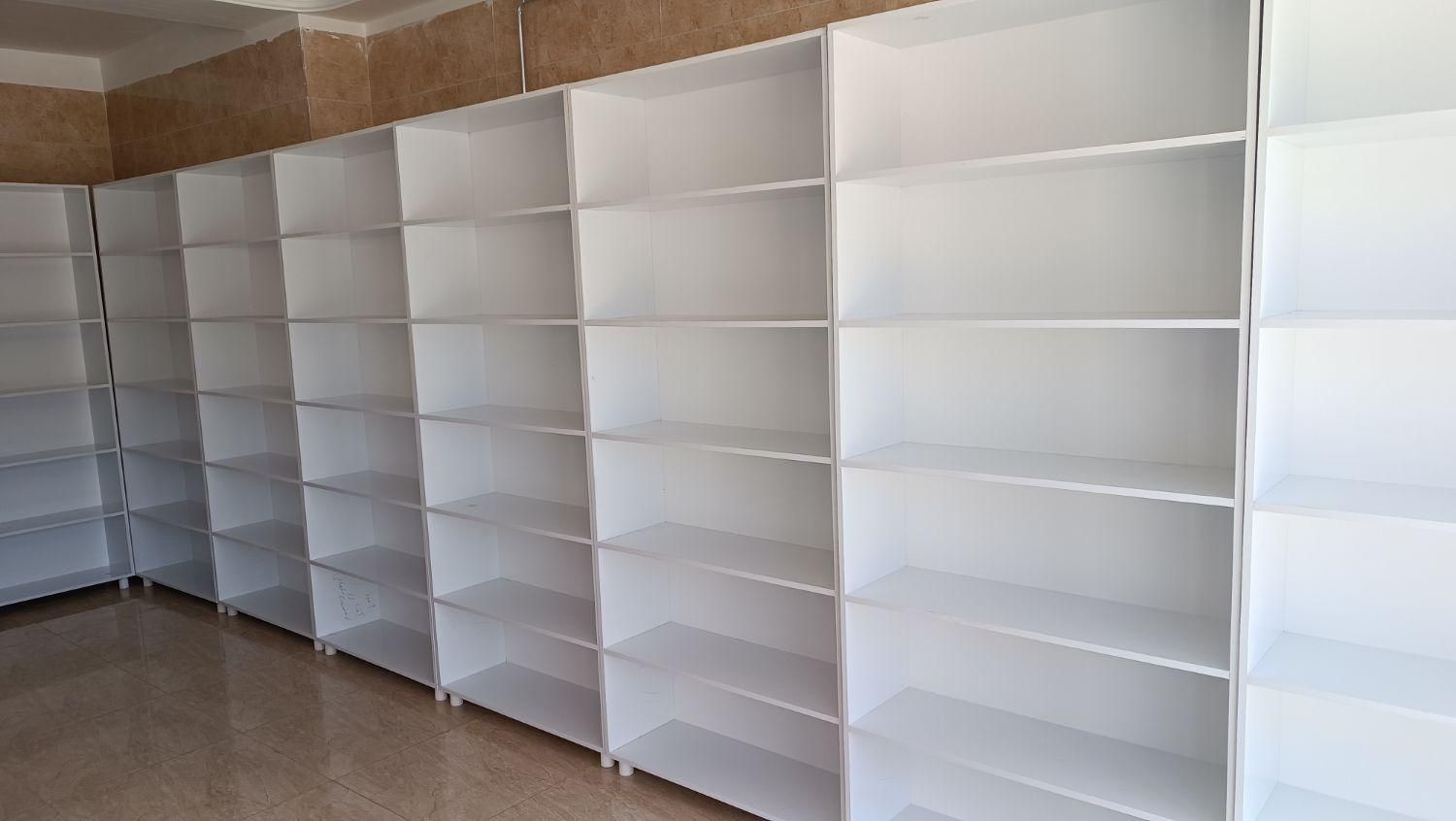 قفسه ، ویترین ، کتابخانه|کتابخانه، شلف، قفسه‌های دیواری|ارومیه, |دیوار