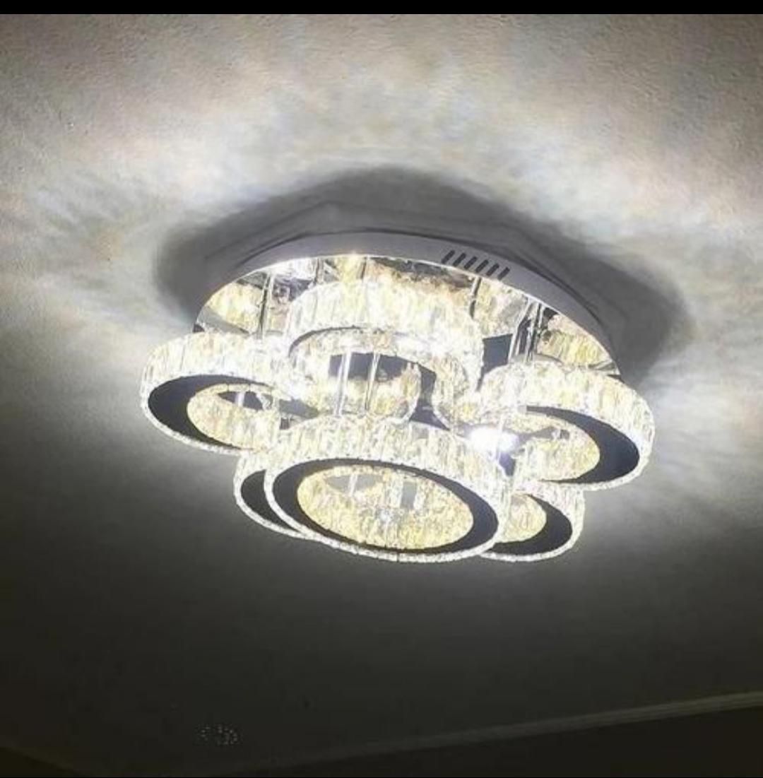 لوستر الماس.کهکشانی سقفی شکوفا.AC light|لوستر و چراغ آویز|تهران, سنگلج (شاپور)|دیوار
