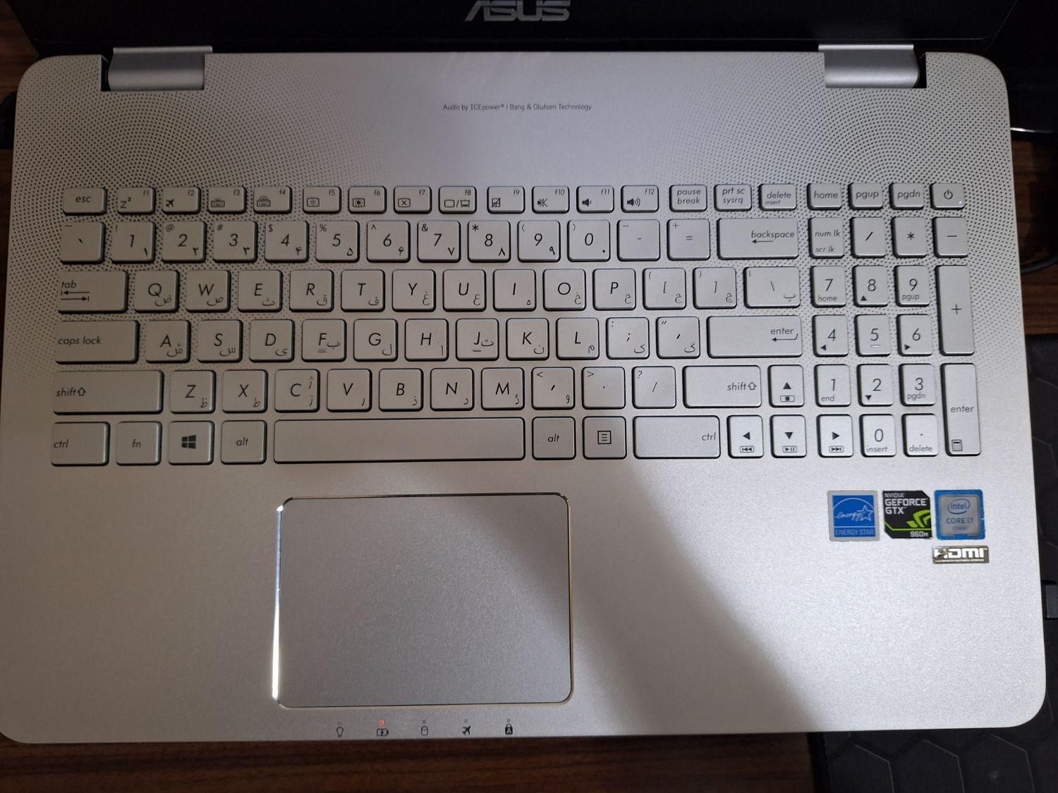 لپتاپ ASUS N551VW 4K 8GB i7 GTX960M|رایانه همراه|کرج, گوهردشت|دیوار