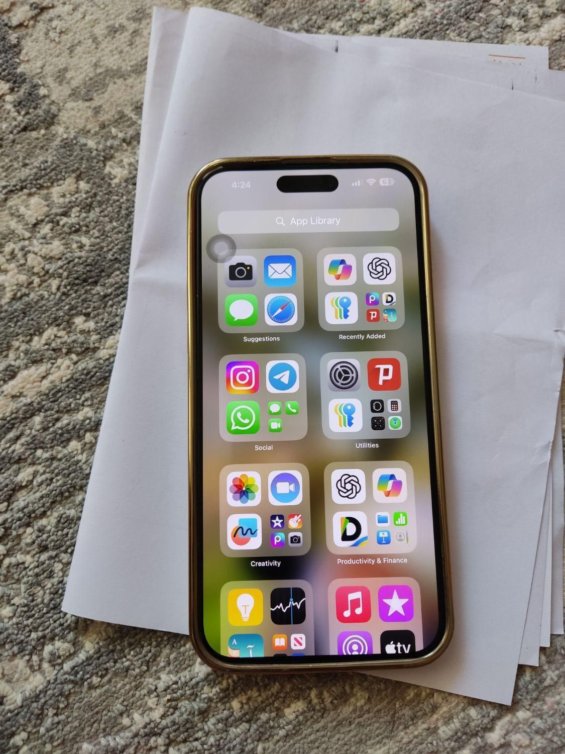 اپل iphone 14 Pro Max با حافظهٔ ۲۵۶ گیگابایت|موبایل|لاهیجان, کوی زمانی|دیوار