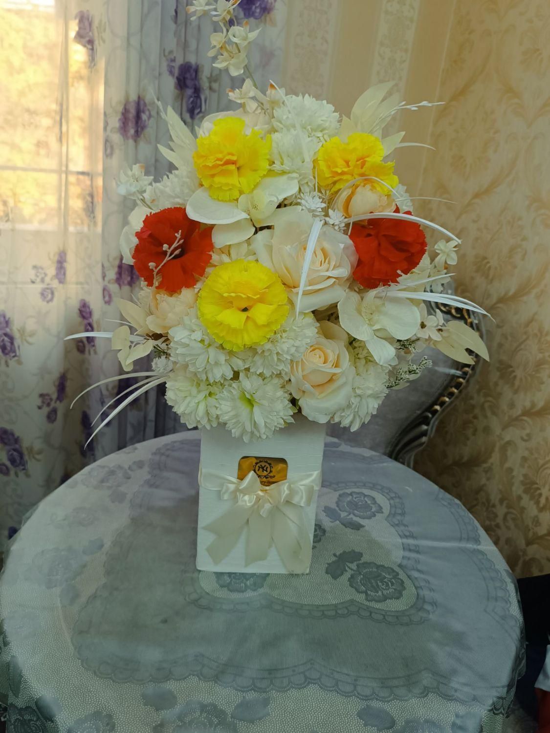 باکس گل زیبا و نو|گل مصنوعی|الوند, |دیوار