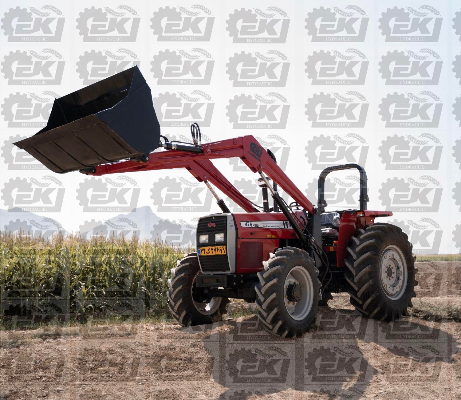 بیل تراکتور  ۲۸۵ و ۴۷۵ و ۳۹۹ طرح بکهو|ماشین‌آلات صنعتی|آستارا, |دیوار